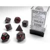 Chessex Polyhedral 7-Die Set Velvet Black/Red -Kids Toys Shop 27478RESIZED