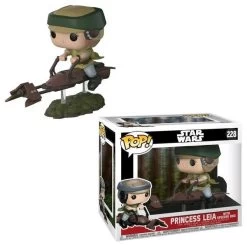 Star Wars - Leia On Speeder Bike Pop! Dlx