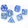 Dice - Chessex -Borealis Sky Blue/White (Set Of 7) 2 Dice - Chessex -Borealis Sky Blue/White (Set Of 7) -Kids Toys Shop Chessex Dice Borealis Sky BlueWhite Set of 7