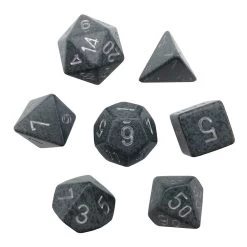 Dice - Chessex Speckled Polyhedral Hi-Tech (7 Dice In Display)