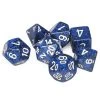 Dice - Chessex Speckled Polyhedral Stealth (7 Dice In Display) 1 Dice - Chessex Speckled Polyhedral Stealth (7 Dice In Display) -Kids Toys Shop D7 Die Set Dice Speckled Polyhedral Stealth 7 Dice in Display