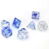 Dice - Chessex Nebula Dark Blue/White 7 Die Set 2 Dice - Chessex Nebula Dark Blue/White 7 Die Set -Kids Toys Shop Dice Chessex Nebula Dark BlueWhite 7 Die Set