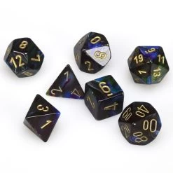 Dice - Lustrous Shadow W/Gold