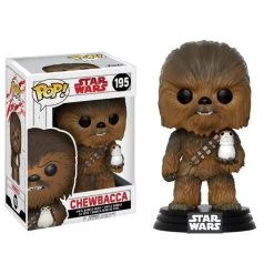 Star Wars - Chewbacca With Porg Pop Vinyl