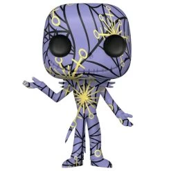 The Nightmare Before Christmas - Jack (Artist) Purple & Yellow Pop! Vinyl With Protector