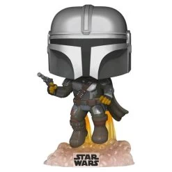 Star Wars: The Mandalorian - Mandalorian Flying US Exclusive Pop! Vinyl [RS]