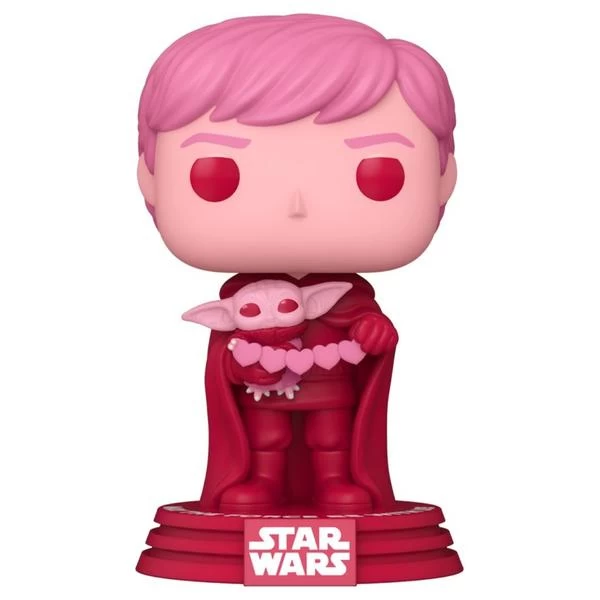 Star Wars: The Mandalorian - Luke & Grogu Valentine Pop! Vinyl 3 Star Wars: The Mandalorian - Luke & Grogu Valentine Pop! Vinyl