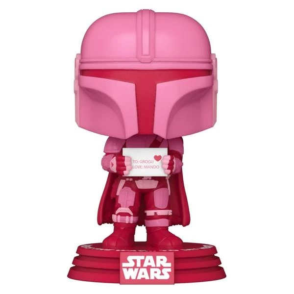Star Wars: The Mandalorian - Mandalorian Valentine Pop! Vinyl 3 Star Wars: The Mandalorian - Mandalorian Valentine Pop! Vinyl