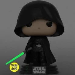Star Wars: The Mandalorian - Luke Skywalker Hooded Glow US Exclusive Pop! Vinyl [RS]