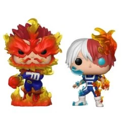 My Hero Academia - Endeavor & Todoroki Pop! Vinyl 2-Pack [RS]