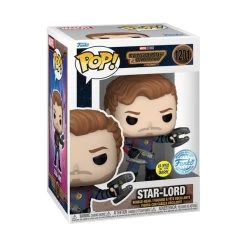 Guardians Of The Galaxy: Volume 3 - Star Lord US Exclusive Glow Pop! Vinyl [RS] -Kids Toys Shop FUN73641 GotG 3 Star Lord GW POP 04RESIZED