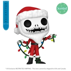The Nightmare Before Christmas 30th Anniversary - Santa Jack US Exclusive Scented Pop! Vinyl [RS