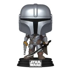 Star Wars: Mandalorian - Mandalorian With DarkSaber Pop! Vinyl