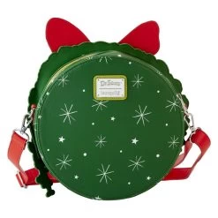 LOUNGEFLY Dr Seuss - Dr. Seuss' How The Grinch Stole Christmas! Wreath Crossbody -Kids Toys Shop LOUDSSTB0011 DrSeuss Grinch ChristmasWreath Figural Crossbody 05