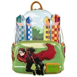 LOUNGEFLY Harry Potter - Quidditch US Exclusive Mini Backpack [RS]