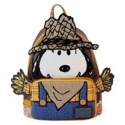 LOUNGEFLY Peanuts - Snoopy Scarecrow Cosplay Mini Backpack