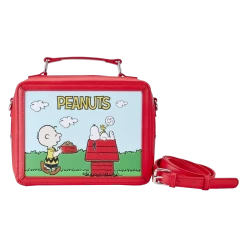 LOUNGEFLY Peanuts - Charlie Brown Lunchbox Crossbody