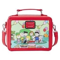 LOUNGEFLY Peanuts - Charlie Brown Lunchbox Crossbody -Kids Toys Shop LOUPNTB0012 PEANUTS CHARLIE BROWN LUNCHBOX CROSSBODY 04
