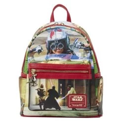 LOUNGEFLY Star Wars: Episode One - The Phantom Menace - Scenes Mini Backpack
