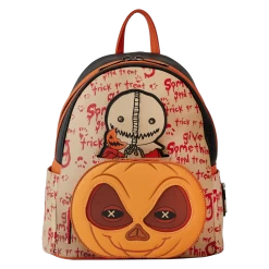 LOUNGEFLY Trick 'R Treat - Pumpkin Cosplay Mini Backpack