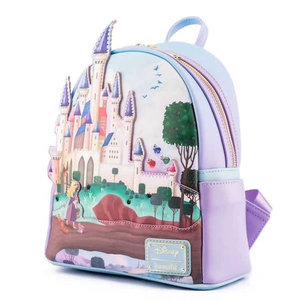 Loungefly Sleeping Beauty - Castle Mini Backpack 6 Loungefly Sleeping Beauty - Castle Mini Backpack - Image 4
