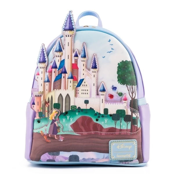 Loungefly Sleeping Beauty - Castle Mini Backpack 3 Loungefly Sleeping Beauty - Castle Mini Backpack