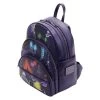 LOUNGEFLY Disney Villains - Triple Pocket Glow Mini Backpack -Kids Toys Shop LOUWDBK2555 LFDISNEYVILLAINSTRIPLEPOCKETGLOWINTHEDARKMINIBKPK0033QUARTERRESIZED