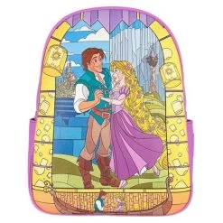 LOUNGEFLY Tangled - Stained Glass US Exclusive Backpack [RS]