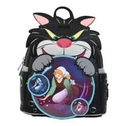 LOUNGEFLY Cinderella (1950) - Lucifer Cosplay US Exclusive Mini Backpack [RS]
