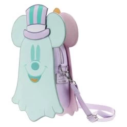 LOUNGEFLY Disney - Mickey & Minnie Pastel Ghost Glow Crossbody