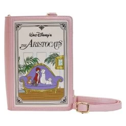 LOUNGEFLY The Aristocats (1970) - Book Convertible Crossbody Bag