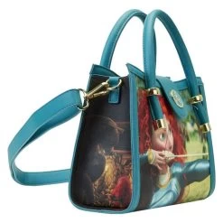 LOUNGEFLY Brave - Merida Princess Scene Crossbody -Kids Toys Shop LOUWDTB2739 Disney Brave Merida Princess Scene Crossbody 04RESIZED
