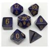 D7-Die Set Dice Speckled Polyhedral Golden Cobalt (7 Dice In Display) 2 D7-Die Set Dice Speckled Polyhedral Golden Cobalt (7 Dice In Display) -Kids Toys Shop chx25337RESIZED