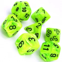 Dice- Chessex Vortex Polyhedral Bright