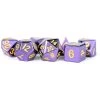 MDG Metal Polyhedral Dice Set - Purple Painted 1 MDG Metal Polyhedral Dice Set - Purple Painted -Kids Toys Shop mdg metal polyhedral dice set purple painted 68031 86662RESIZED