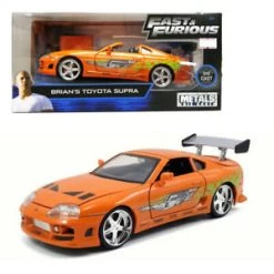 Fast & Furious - Brian's Toyota Supra Orange (1:24)